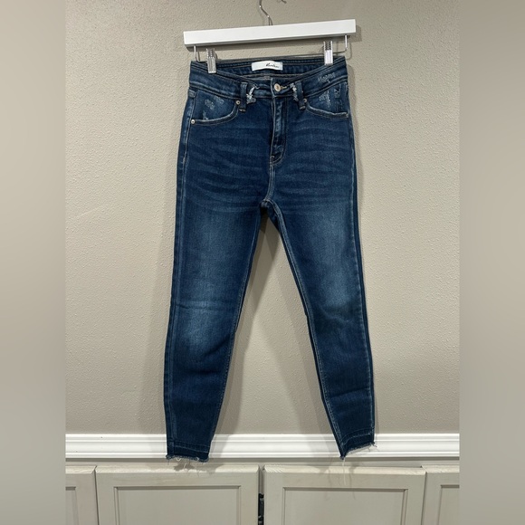 Kancan Dark Denim Jeans - Picture 1 of 9